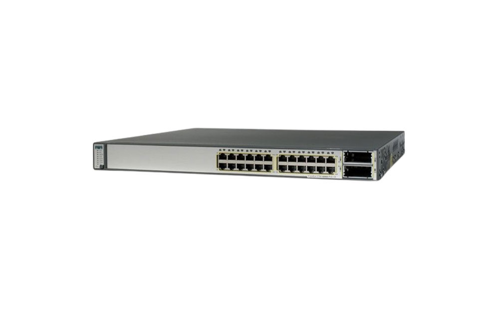 stackable network switch in pakistan - cisco ws-c3750e-24td-s
